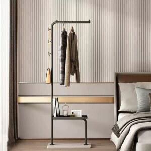 스탠드형 코트랙 옷걸이대 철 행거 인테리어 외투걸이 공간 가벼운 정리대 현관 좁은