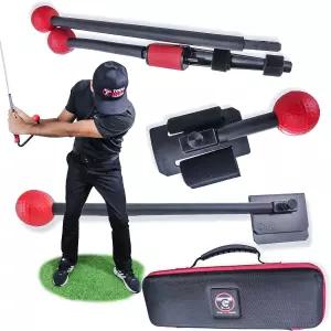토탈 골프 트레이너 3.0 키트 번들 한 케이스에 세 가지 스윙 트레이닝 보조 도구 쇼트 게임 풀 테이크아웃