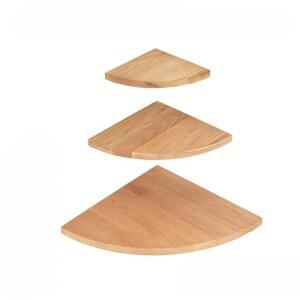 L자형 원목 코너 진열장 거실 수납 우드 선반 틈새 책장