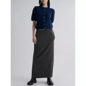 에잇세컨즈 H라인 맥시 스커트 애쉬 356227WC14