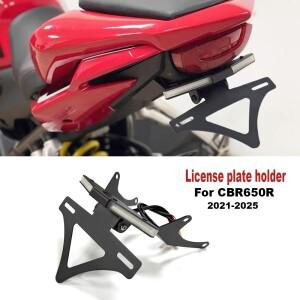 혼다 CBR650R R -2025 바이크 오토바이 리어 테일 라이트 브레이크 회전 신호 통합 LED 라이센스 브래킷