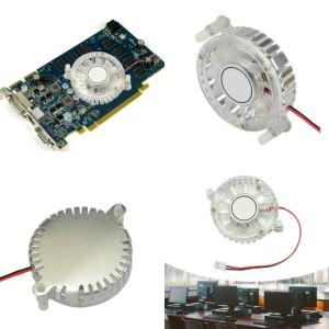 652f 소형 PC 케이스 라우터 용 5V 12V 그래픽 카드 냉각 팬 인쇄 응용 프로그램 환기 4500rpm 속도