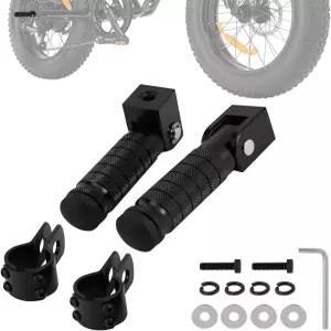 IUVWISN Ebike Pegs M8 E 자전거 풋 페그 접이식 조수석 페그스 범용 호환 Ridstar Q20 슈퍼 73 S1 S2 Y1