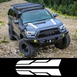 도요타 타코마용 픽업 후드 보넷 자동차 스티커, SR TRD 프로 4X4 오프로드 레이싱 스포츠 스타일, 비닐 데