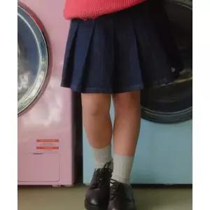 매장정품 리 키즈 LEE KIDS 데님 플리츠 스커트 인디고 LK2501SR71IN