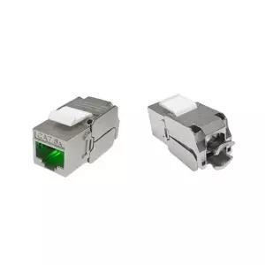 CAT.6A 669XHL12 STP 툴리스 LED 키스톤잭