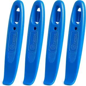 YunSCM 4개 초강력 플라스틱 스틸 자전거 타이어 레버 두껍고 넓어진 교체 도구 로드 마운틴 타이어용 제거