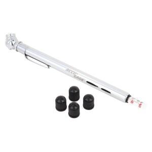 Accu Gage 펜슬 압력 10 75 PSI 헤비 듀티 스테인리스 스틸 고압 싱글 에어 디플레이터 내장 교체용 밸브 4개 DS 4C