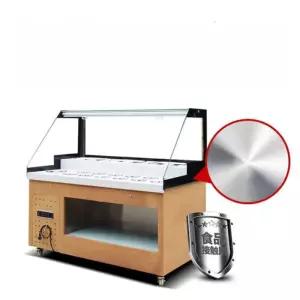 셀프바 마라탕 냉장고 토핑 식당 음식 테이블 반찬냉장고 소스바