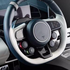 자동차 Fr 스마트 버튼 홀더 Geely Zeekr 용 Bluetooth 편리한 001  인테리어 수정 액세서리