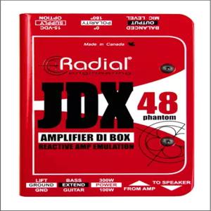 Radial JDX 48 1채널 액티브 인스트루먼트 다이렉트 박스