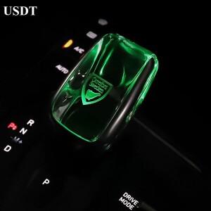 LYNK CO 05 09 01 03 06 2023 크리스탈 자동차 기어 시프트 노브 커버 핸들 시프터 수정 액세서리