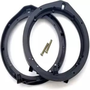 테스나오 2 PCS 자동차 스피커 어댑터 6.5인치 스테레오 개스킷 교체 장착 브래킷 스페이서 혼다