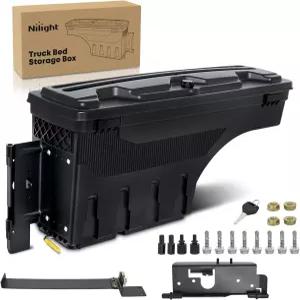 Nilight 트럭 침대 공구함 왼쪽 운전자 사이드 닷지 램 1500 2500 3500 20022018 ABS 스윙 케이스 보관함