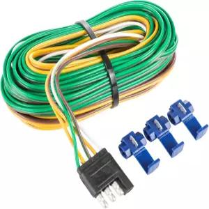 리즈 토파워 74676 25피트 4방향 플랫 위시본 트레일러 커넥터 키트