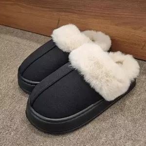 [디자이어로즈] 여성 털안감 사무실슬리퍼 방한슬리퍼 (42297946A)