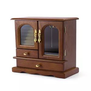 원목 악세사리함 보관함 귀걸이 목걸이 수납 보석함