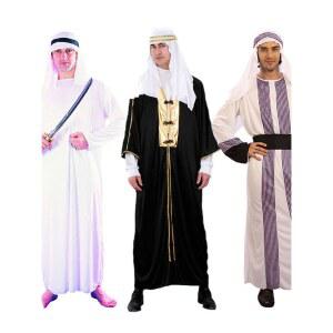 아라비아 연극 의상 요술램프 고대 아티베터 공연 남성 파티 남자 냄비 합금