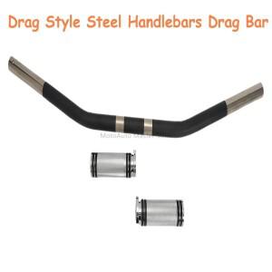 드래그 스타일 스틸 핸들바, 할리 데이비슨 스포츠스터 883 1200 나이트스터 07년 이후 XL 1인치용 딤플드