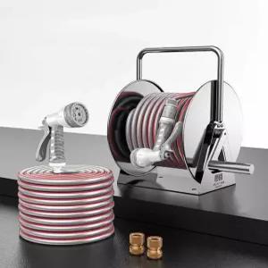 고압분사기 정원청소 고급형 세차호스 호스릴 스텐