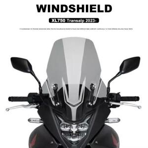 바이크 오토바이 액세서리 혼다 XL750 Transalp XL TRANSALP 2023 윈드 스크린 실드 3 색 용 디플렉터