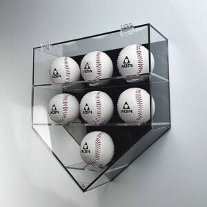 야구공보관함 케이스 장식 소프트볼 보관 투명 진열대 진열장 받침대 야구 공 박스 싸인볼