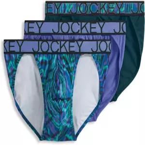 기수 남성 속옷 극세사 스트레치 스트링 비키니 3팩