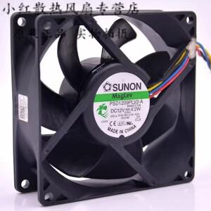 Sunon PSD1209PLV2-A B3553.F.GN DC12V 4.2W 서버 냉각 팬 4선 PWM 90x90x32mm WC236-AOO