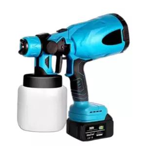 무선 페인트 스프레이건 자동 후끼 분무기 스프레이 휴대용 뿜칠