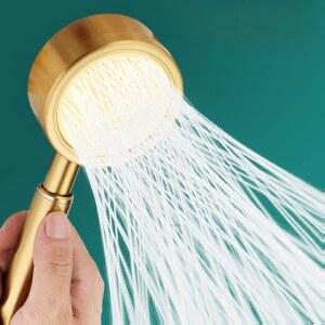 골드 샤워기 스테인레스 튜브 물줄기 스테인리스 수압상승 절수 초박형