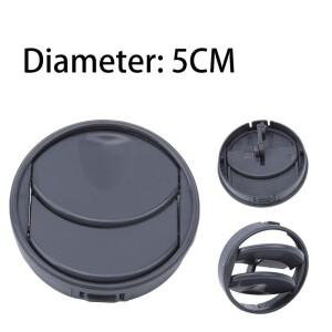 자동차 계기판 에어컨 소형 통풍구 원형 그릴  범용)