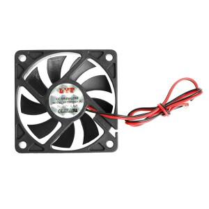PC 컴퓨터 CPU 시스템 슬리브 베어링 냉각 팬 6010, DC 12V 2 핀 60x60x10mm