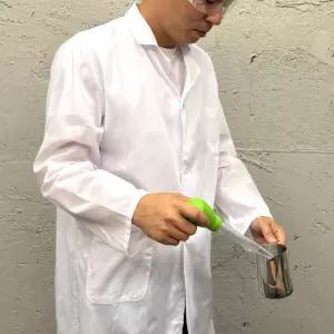 약사 의사 가운 실험복 L