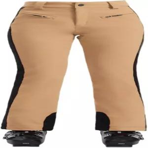GSOU 스노우 스키 팬츠 여성 슬림 방수 단열 방풍 겨울 스포츠 워밍업 허리밴드 포함