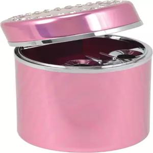 BBell Automotive 221392688 핑크 다이아몬드 애쉬 트레이 멀티 원 사이즈 반짝이는 라인스톤 디테일의