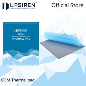 UPSIRN OEM 실리콘 석고 열 패드, CPU GPU 카드, 수냉 매트,  방열판 냉각 100x100mm