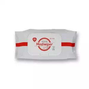 메디와이퍼 살균 소독 티슈 캡형80매 -H 방역용품 에탄올티슈 물티슈 에탄올물티슈 세정티슈 청결세정티슈