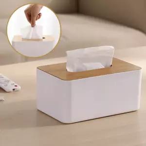 원목 우드 각티슈 휴지 케이스 사각 DD-10863