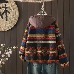 여성패션 후드 가디건 가을 겨울 빈티지 퍼 카디건 겉치레 도톰 DL4