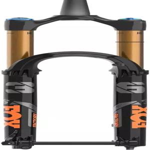 폭스 레이싱 슈즈 36 플로트 27.5 그립 2 팩토리 부스트 포크 2022 반짝이는 블랙 160mm 44mm 레이크