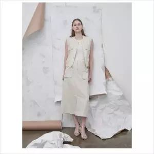 [하프클럽/올리비아로렌]올리비아로렌 HC04 하이넥 포켓 베스트 VOCQC5M3431