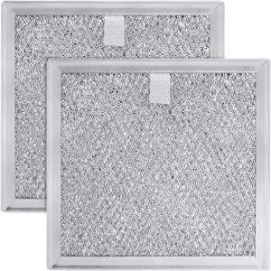 삼성 후드 레인지 DE63-00666A WB02X11534 6-3/8인치 x 6-3/4인치 3/32인치 2팩용 전자레인지 필터와