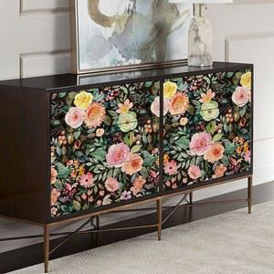 엔틱 필름지 가구 씽크대 인테리어 화장대 수납장 식탁 칠순 시트지 길이 장미