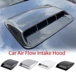 자동차 공기 흐름 흡입 후드 스쿠프 벤트 보넷 장식 커버, 범용 튜닝, BMW 호환 아우디 벤츠 포커스 파사트