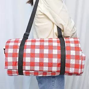 PEVA 엠보 롤백 방수 체크 돗자리 대형돗자리 체크돗자리 여행돗자리 방수돗자리 피크닉돗자리 돗자리매트