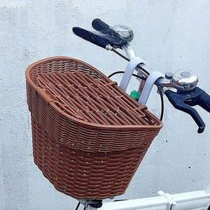 자전거장바구니 전기자전거바구니 접이식 이송캡 검정DIY 산악 테이프 강아지 바스켓 휴대용