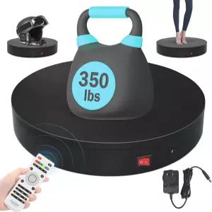32cm 회전 플랫폼 350파운드 용량 전동 턴테이블 대형 베이스 디스플레이 스탠드 사진 촬영 및 전시용