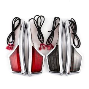 바이크 오토바이 LED 후면 조명 장식 회전 신호 2006-17 혼다 Goldwing GL1800HP GL 1800 에어백 테일 러닝