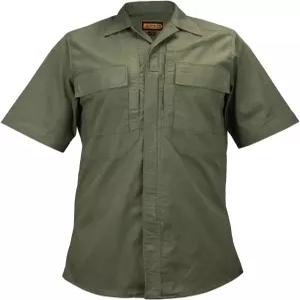 라이노 기어 전술 폴리 코튼 립 스톱 BDU 반팔 셔츠