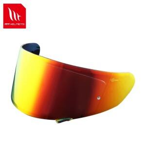 MT KRE+ 바이크 오토바이 헬멧 렌즈 탄소 섬유 컬러 바이저 Golden Mt mica Casco